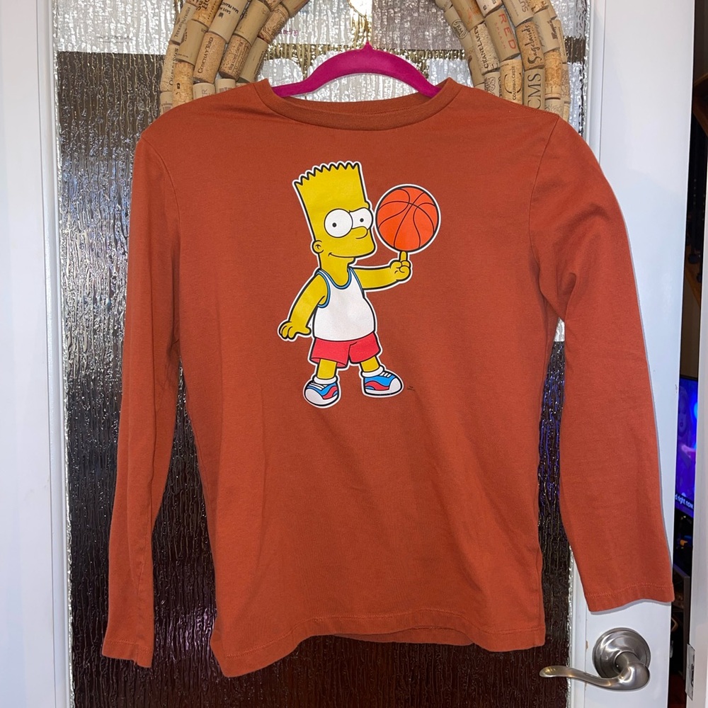Bart Simpson Long Sleeve Shirt XL